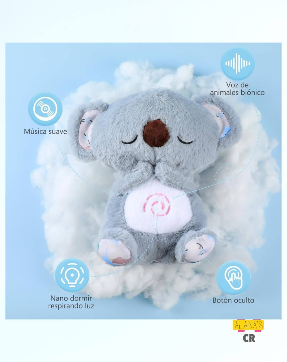Peluche Que Respira Koala