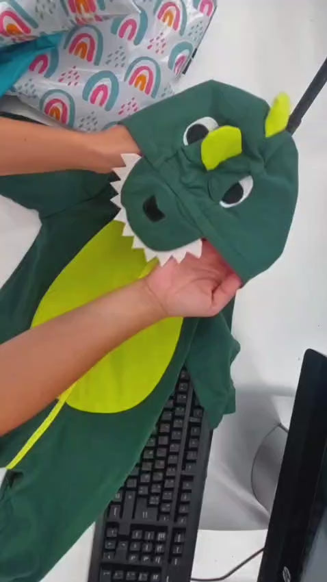 Dinosaurio Verde Algodón